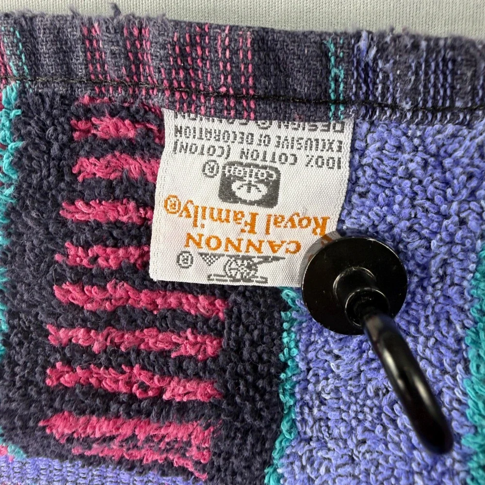 VTG set of 4 Ralph Lauren Cannon Royal Purple Southwestern 2 towels 2 washcloth